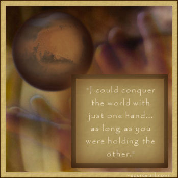 Conquer the World with You