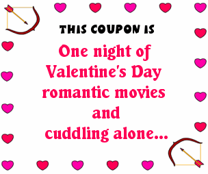 Valentine Coupon: Movies & Cuddles