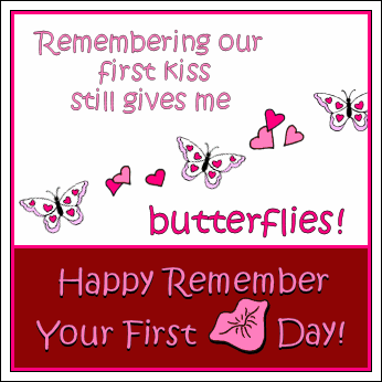 Remembering Our First Kiss...
