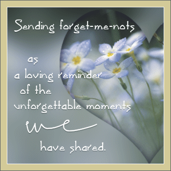 Forget Me Not Day