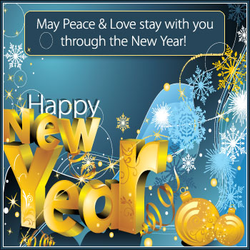 New Year's: Peace & Love..