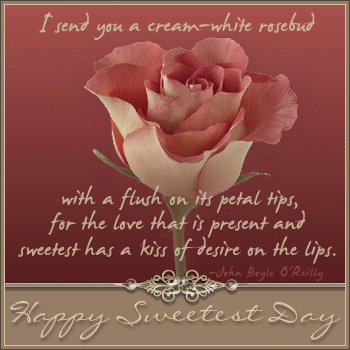 Happy Sweetest Day - Rose