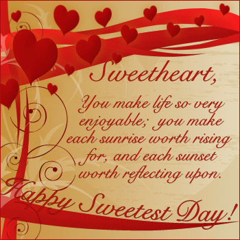 Sweetest Day - You Make Life Enjoyable