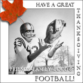Thanksgiving + Football