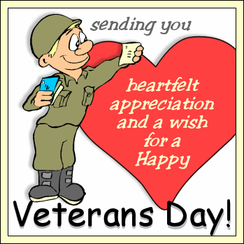 Veterans Day Appreciation